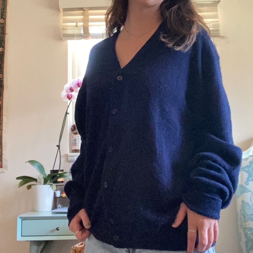 Blue sweater